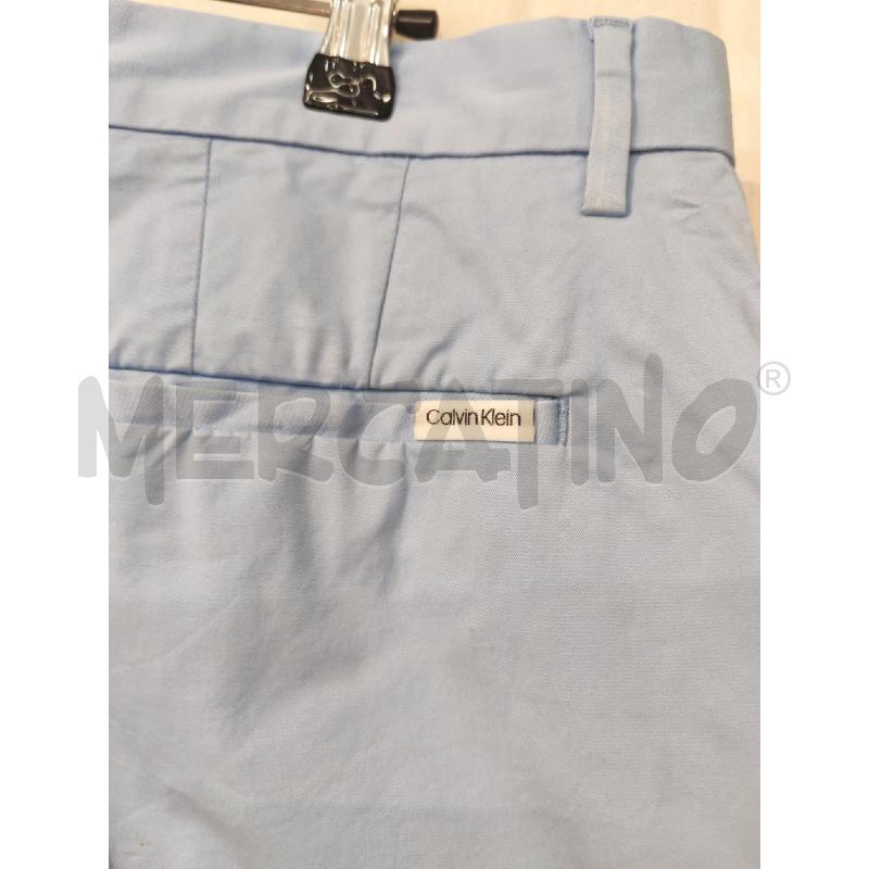 BERMUDA UOMO CALVIN KLEIN AZZURRO  | Mercatino dell'Usato Mestre 3