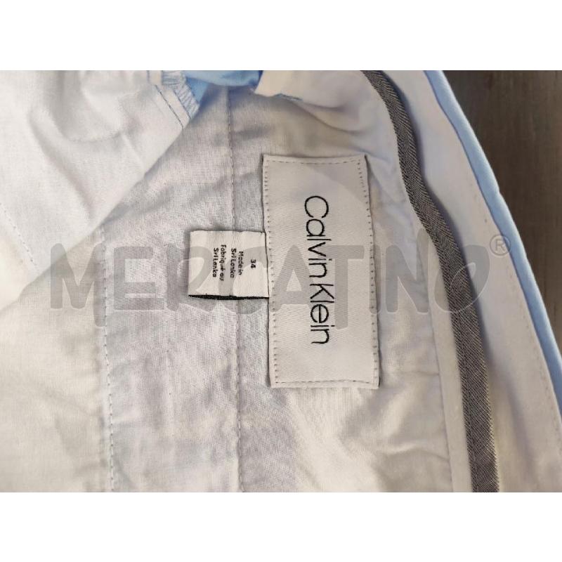 BERMUDA UOMO CALVIN KLEIN AZZURRO  | Mercatino dell'Usato Mestre 4