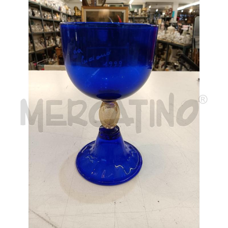 BICCHIERE BLU ARCHIMEDE SEGUSO | Mercatino dell'Usato Mestre 1