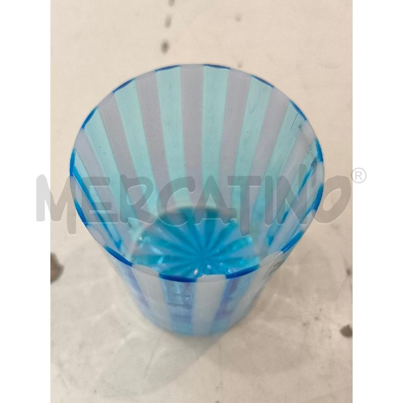 BICCHIERE MURANO RIGHE AZZURRE | Mercatino dell'Usato Mestre 4