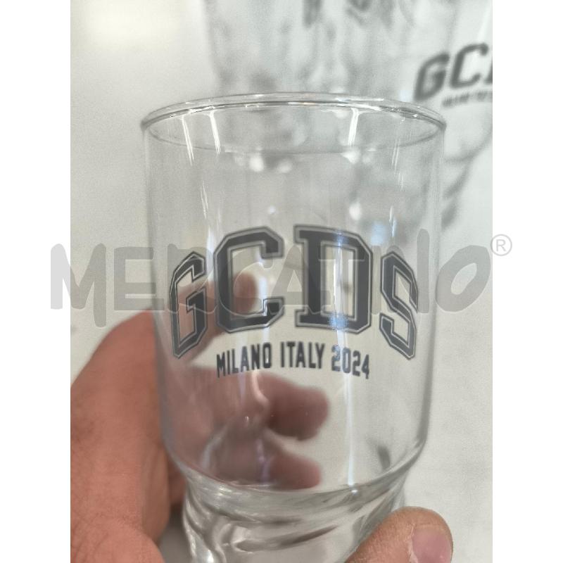 BICCHIERI PZ. 6 GCDS PEPSI LOGO GRIGIO | Mercatino dell'Usato Mestre 3
