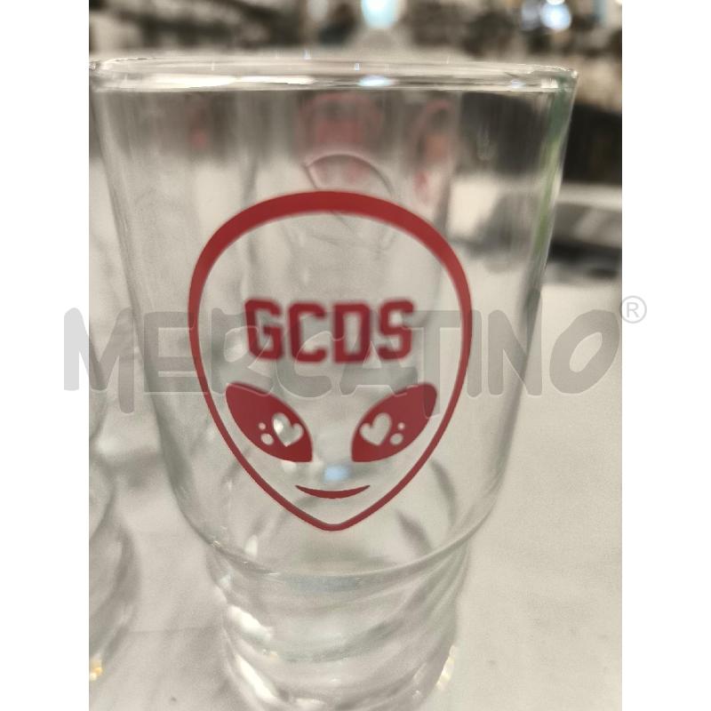 BICCHIERI PZ. 6 GCDS PEPSI LOGO ROSSO | Mercatino dell'Usato Mestre 3