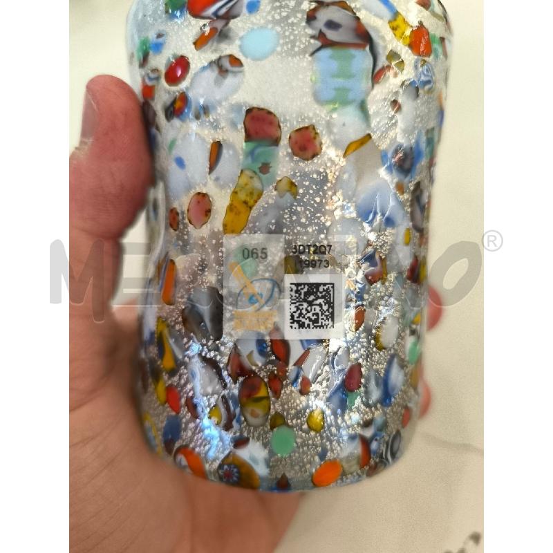 BICCHIERI PZ. 6 MURANO FANTASIA  | Mercatino dell'Usato Mestre 4