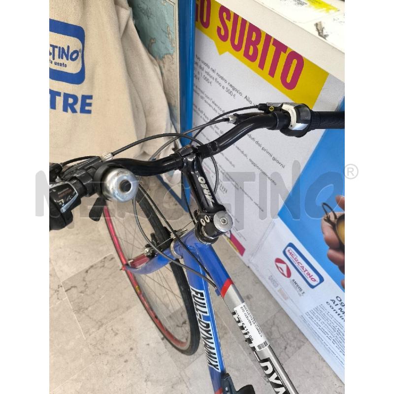 BICICLETTA DA CORSA NERO AZZURRA | Mercatino dell'Usato Mestre 3