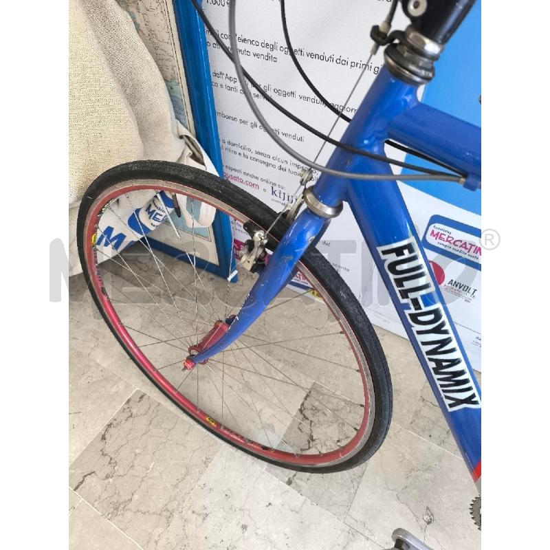 BICICLETTA DA CORSA NERO AZZURRA | Mercatino dell'Usato Mestre 4