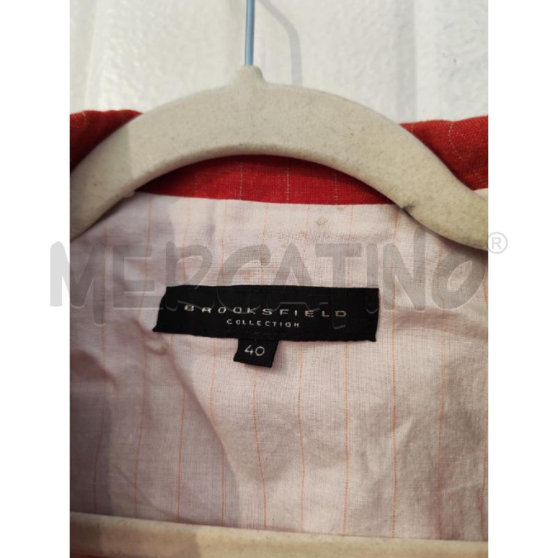 BLAZER DONNA BROOKSFIELD ROSSA GESSATA  | Mercatino dell'Usato Mestre 2