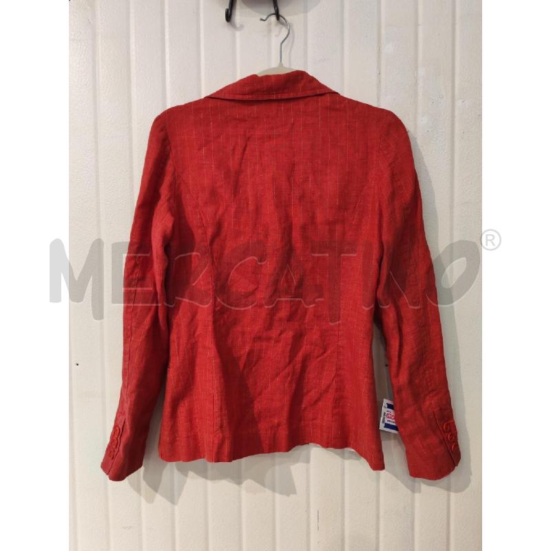 BLAZER DONNA BROOKSFIELD ROSSA GESSATA  | Mercatino dell'Usato Mestre 3