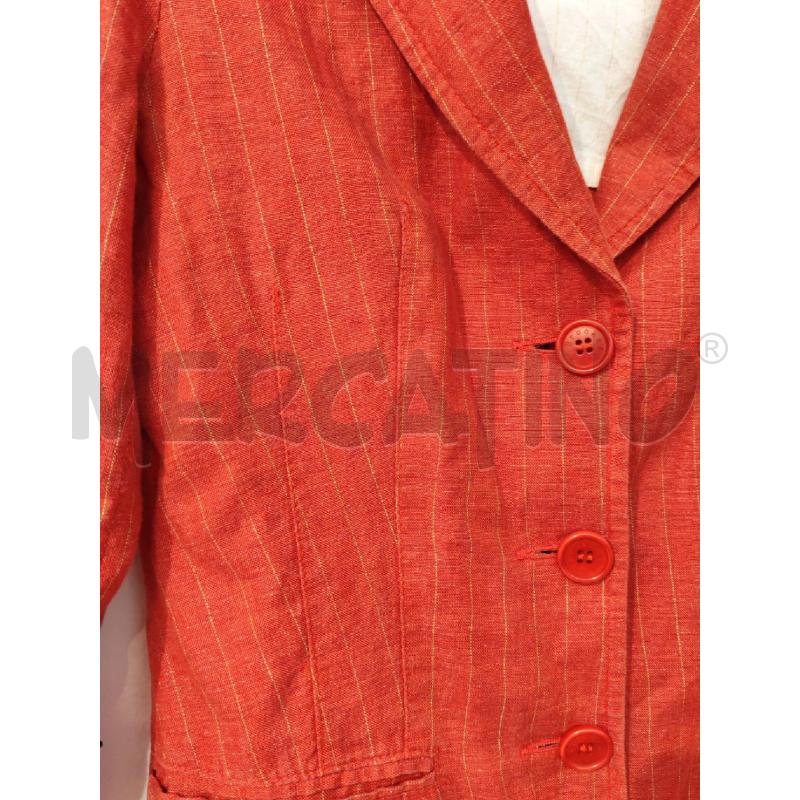 BLAZER DONNA BROOKSFIELD ROSSA GESSATA  | Mercatino dell'Usato Mestre 4