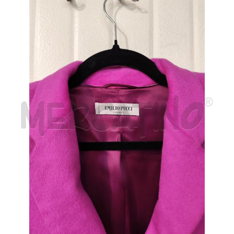 BLAZER DONNA EMILIO PUCCI FUXIA ANGORA | Mercatino dell'Usato Mestre 2
