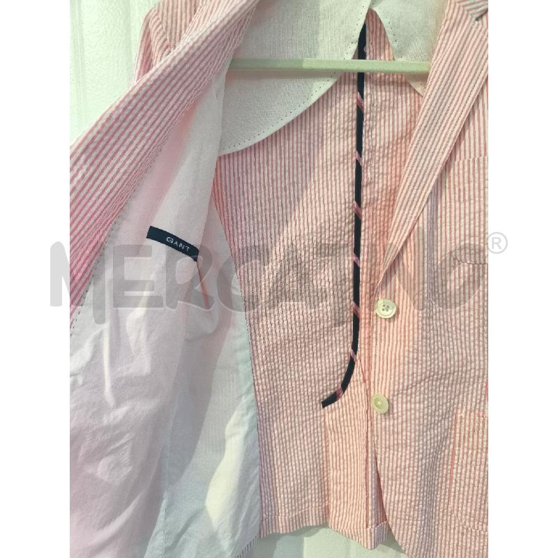 BLAZER DONNA GANT RIGHE ROSA BIANCHE  | Mercatino dell'Usato Mestre 3