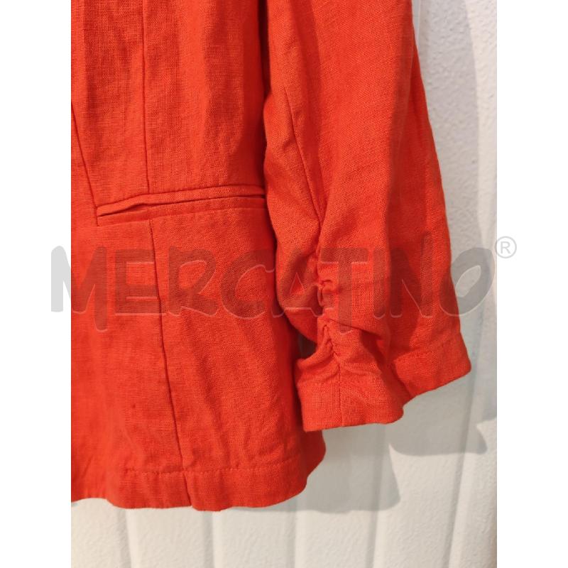 BLAZER DONNA JACQUIE ROSSA LINO | Mercatino dell'Usato Mestre 4