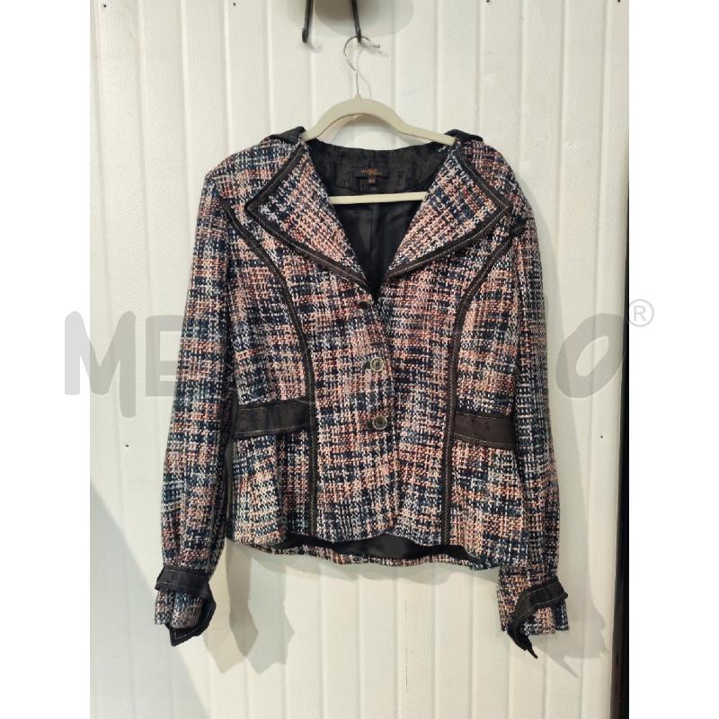BLAZER DONNA MARIELLA ROSATI FILI ROSA BLU | Mercatino dell'Usato Mestre 1