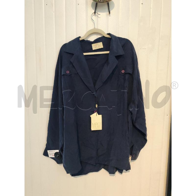 BLAZER DONNA MIRO SPORT BLU IN SETA  | Mercatino dell'Usato Mestre 1