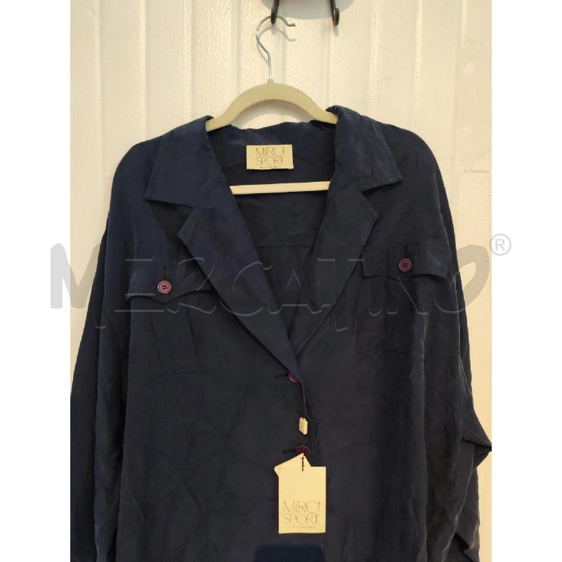 BLAZER DONNA MIRO SPORT BLU IN SETA  | Mercatino dell'Usato Mestre 2