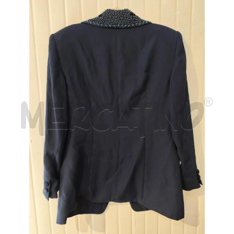 BLAZER DONNA MUSANI BLU NOTTE PERLINE | Mercatino dell'Usato Mestre 4