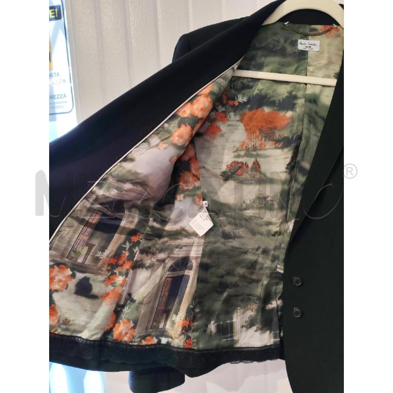 BLAZER DONNA POUL SMITH NERO FODERA FANTASIA | Mercatino dell'Usato Mestre 4