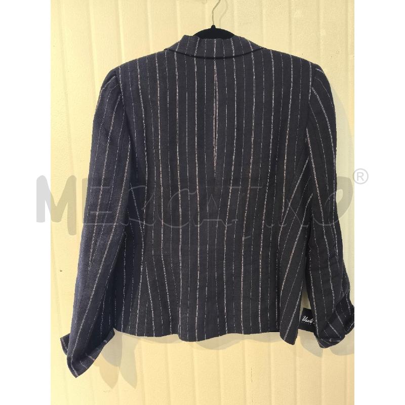 BLAZER DONNA RALPH LAUREN BLU NOTTE GESSATO | Mercatino dell'Usato Mestre 3