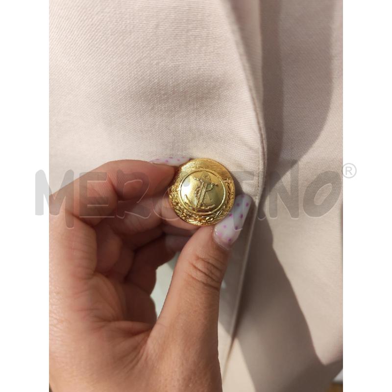 BLAZER DONNA SARTORIALE CREMA BOTTONI DORATI | Mercatino dell'Usato Mestre 2