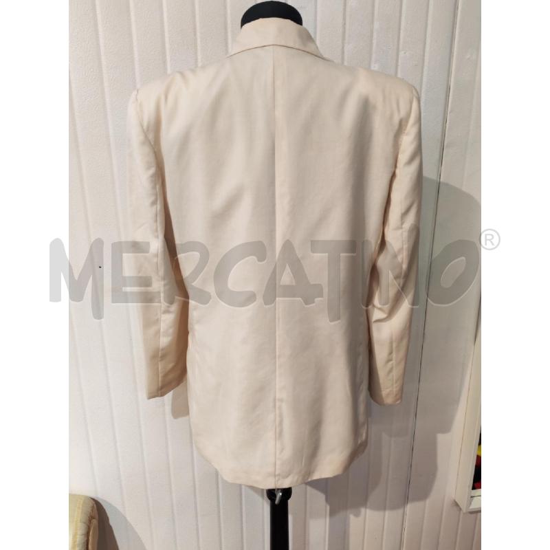 BLAZER DONNA SARTORIALE CREMA BOTTONI DORATI | Mercatino dell'Usato Mestre 4