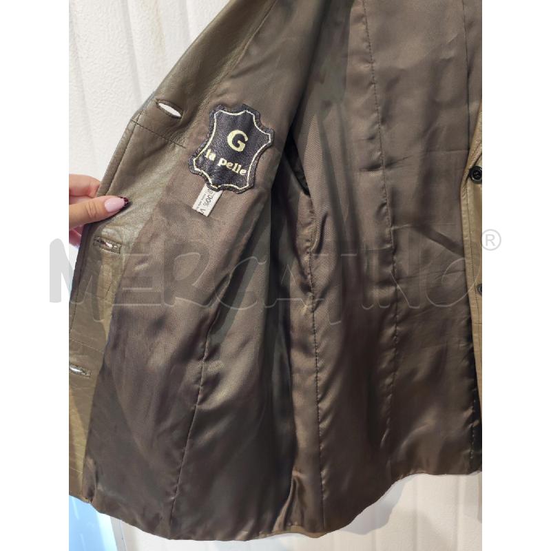 BLAZER DONNA SM VERDE SCURO VERA PELLE | Mercatino dell'Usato Mestre 4