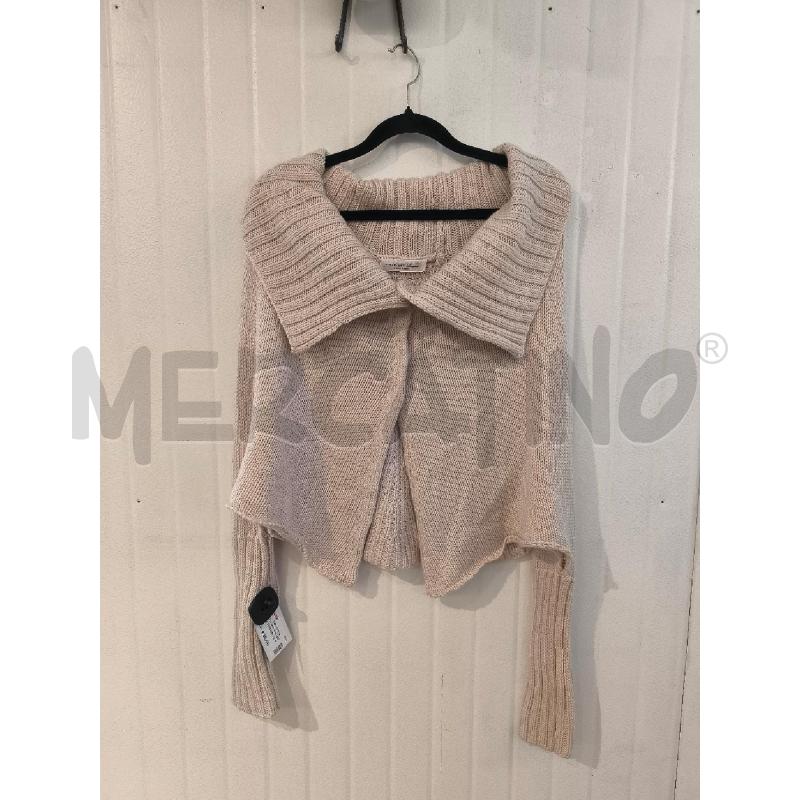 BLAZER DONNA TWIN SET SIMONA BARBIERI BEIGE ROSETTO | Mercatino dell'Usato Mestre 1