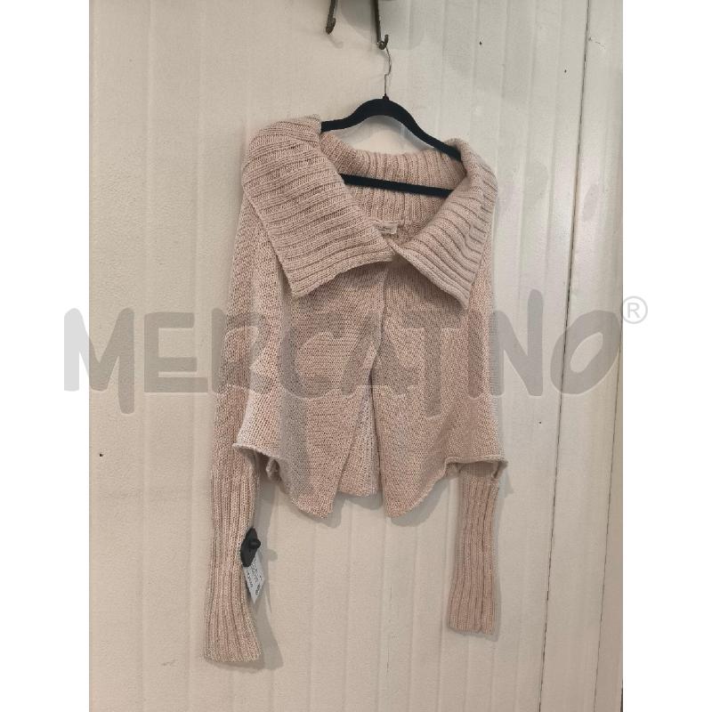 BLAZER DONNA TWIN SET SIMONA BARBIERI BEIGE ROSETTO | Mercatino dell'Usato Mestre 3