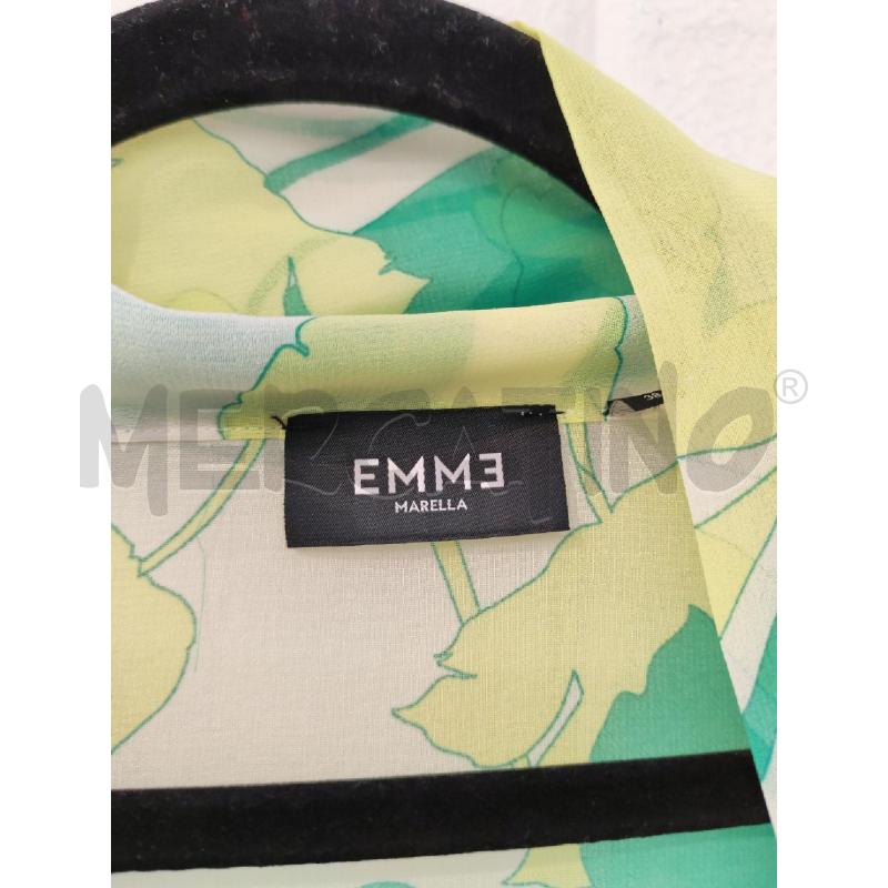 BLUSA DONNA EMME MARELLA FANTASIA VERDE VELO | Mercatino dell'Usato Mestre 2