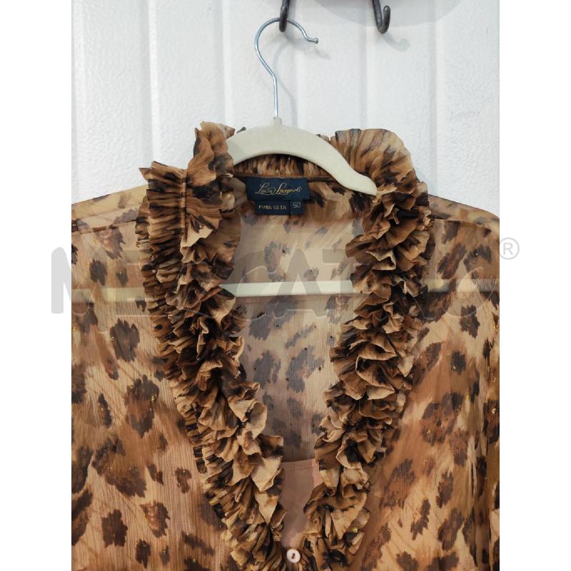 BLUSA DONNA LUISA SPAGNOLI LEOPARDATA  | Mercatino dell'Usato Mestre 3