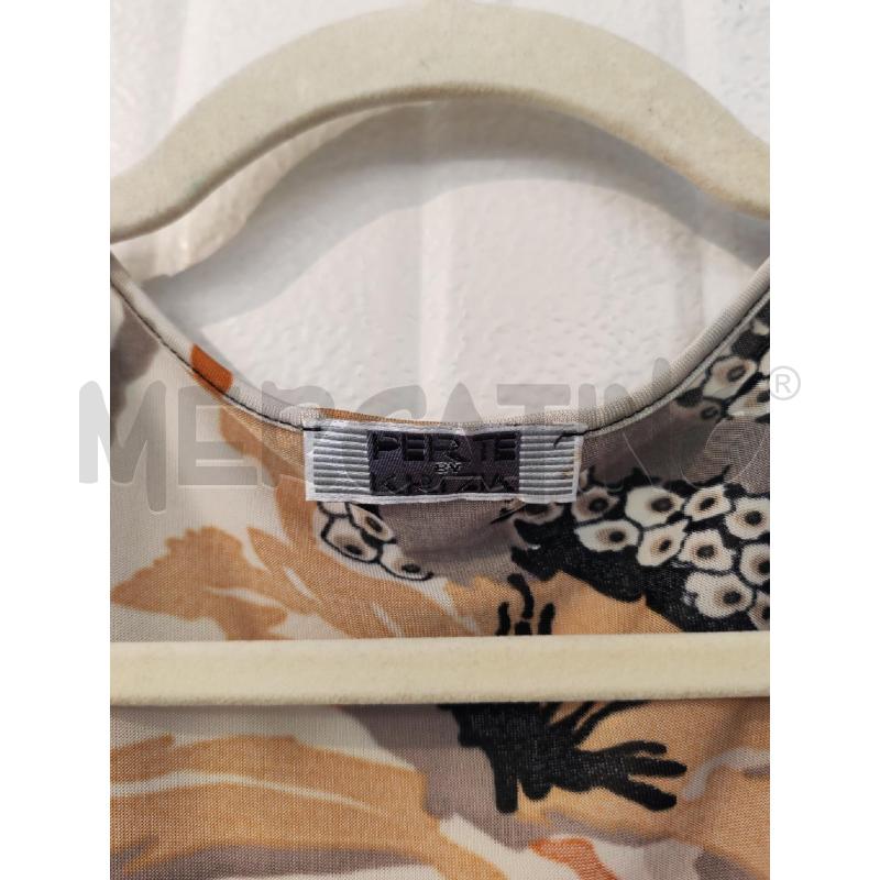 BLUSA DONNA PER TE KRIZIA FANTASIA ARANCIO GIALLA | Mercatino dell'Usato Mestre 2
