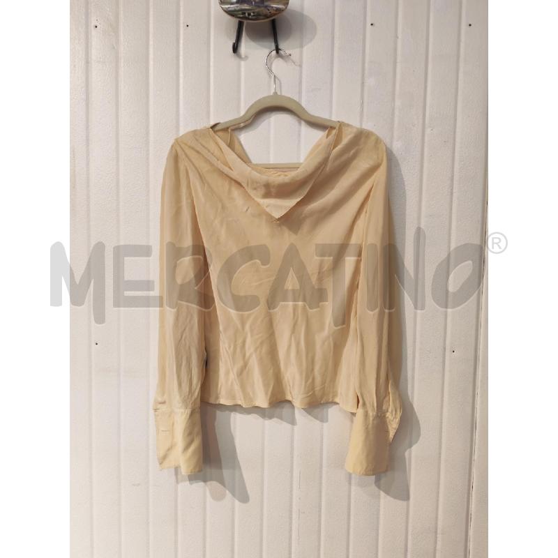 BLUSA DONNA PIER GIOVANNI GIALLO PURA SETA  | Mercatino dell'Usato Mestre 1