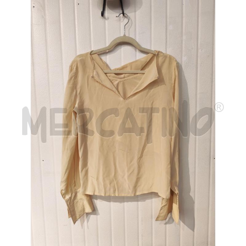 BLUSA DONNA PIER GIOVANNI GIALLO PURA SETA  | Mercatino dell'Usato Mestre 2