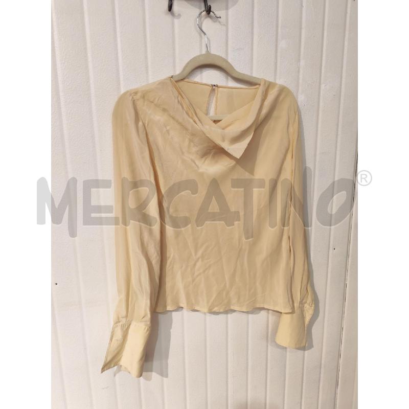 BLUSA DONNA PIER GIOVANNI GIALLO PURA SETA  | Mercatino dell'Usato Mestre 3