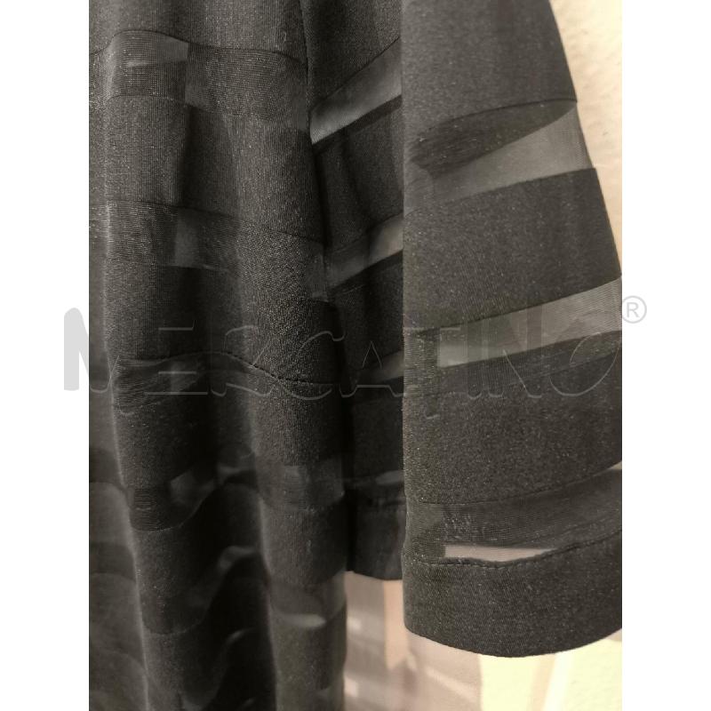 BLUSA DONNA SANDRO FERRONE 2PZ NERI DUE TESSUTI | Mercatino dell'Usato Mestre 3