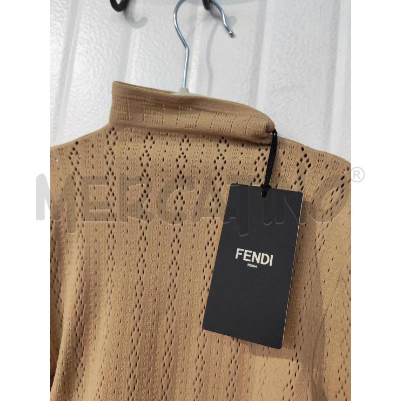 BODY DONNA FENDI BEIGE TRAFORATO | Mercatino dell'Usato Mestre 2