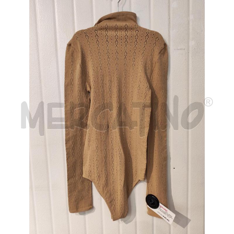 BODY DONNA FENDI BEIGE TRAFORATO | Mercatino dell'Usato Mestre 3