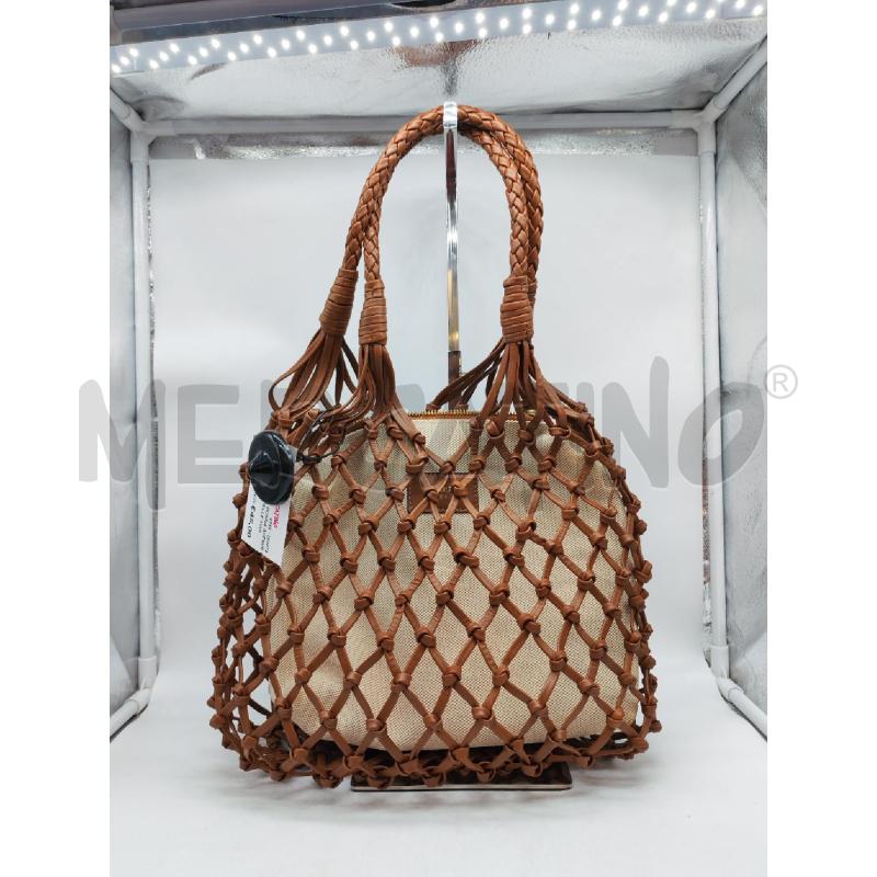 BORSA DONNA AVENUE 67 SIMIL PELLE MARRONE | Mercatino dell'Usato Mestre 1