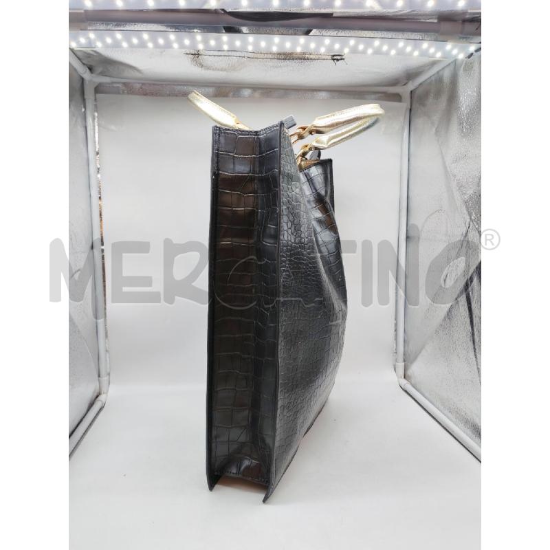 BORSA DONNA BLUMARINE BLUGIRL NERA STAMPA COCCO | Mercatino dell'Usato Mestre 2