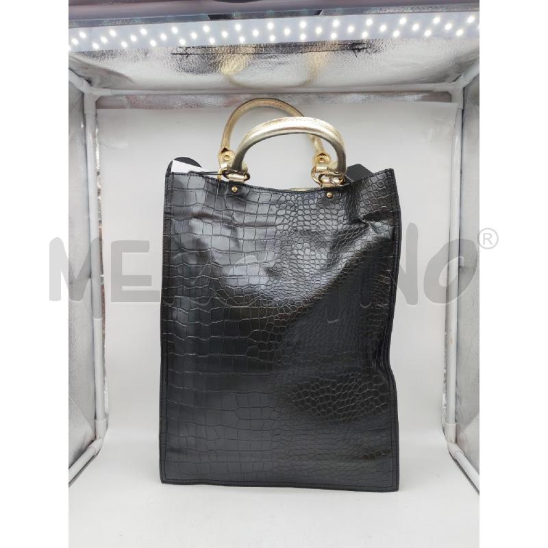 BORSA DONNA BLUMARINE BLUGIRL NERA STAMPA COCCO | Mercatino dell'Usato Mestre 3