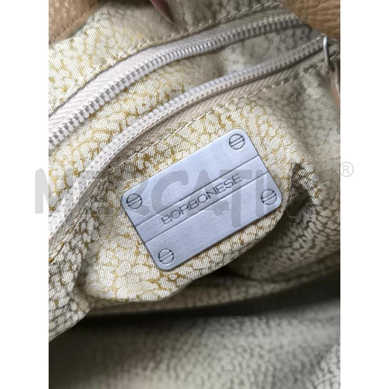 BORSA DONNA BORBONESE MARRONE | Mercatino dell'Usato Mestre 5
