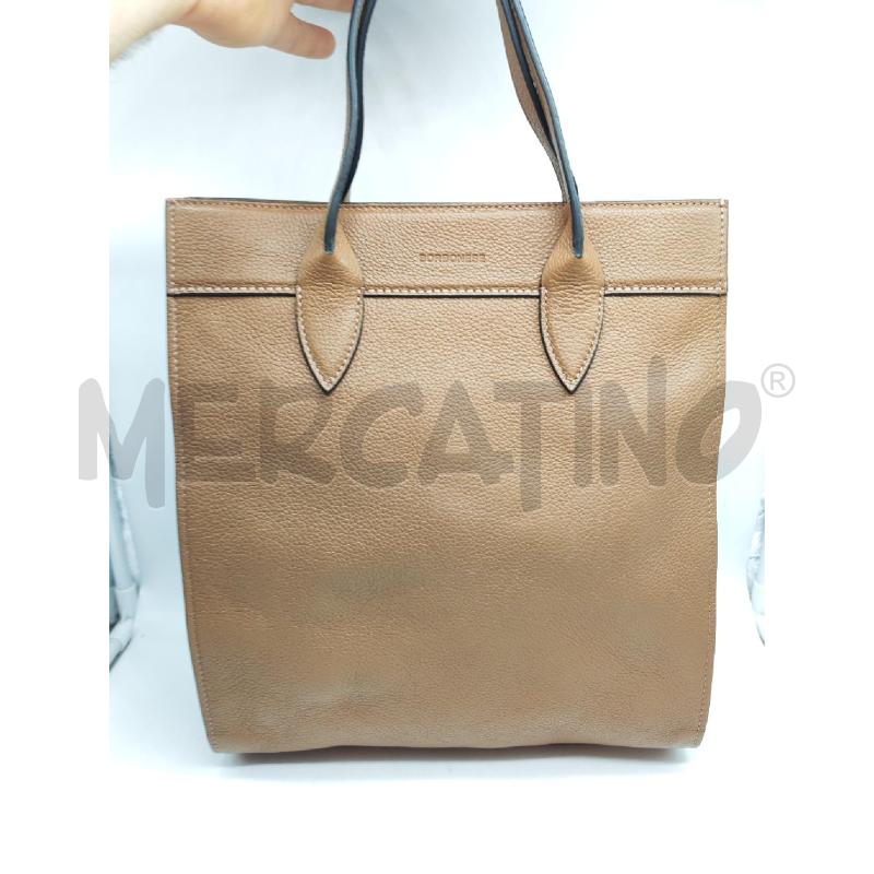 BORSA DONNA BORBONESE MARRONE | Mercatino dell'Usato Mestre 1