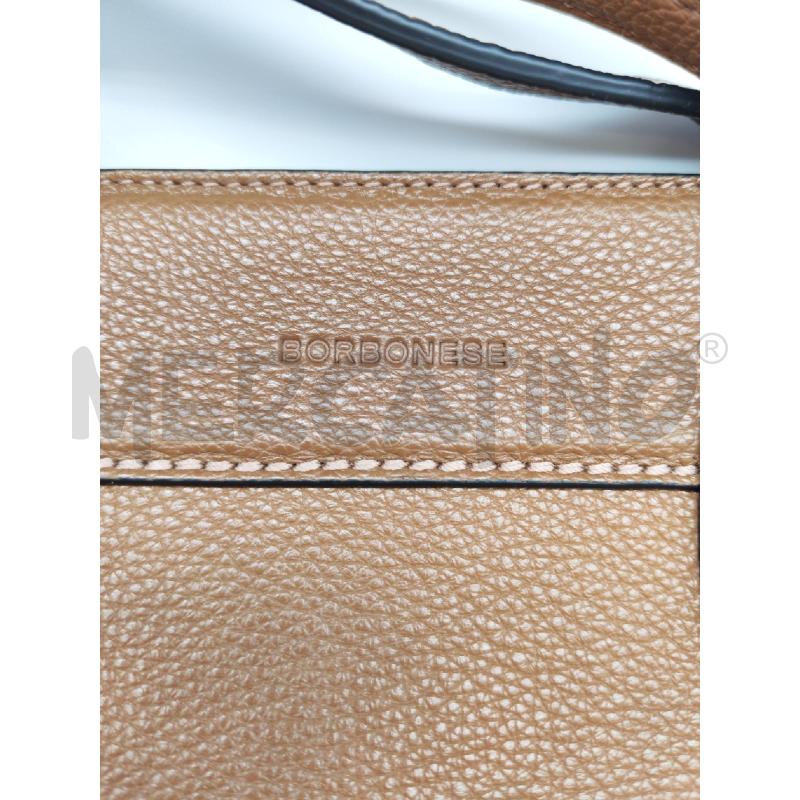 BORSA DONNA BORBONESE MARRONE | Mercatino dell'Usato Mestre 2