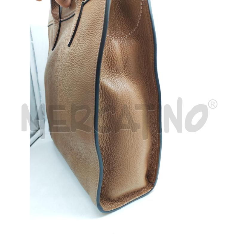 BORSA DONNA BORBONESE MARRONE | Mercatino dell'Usato Mestre 3