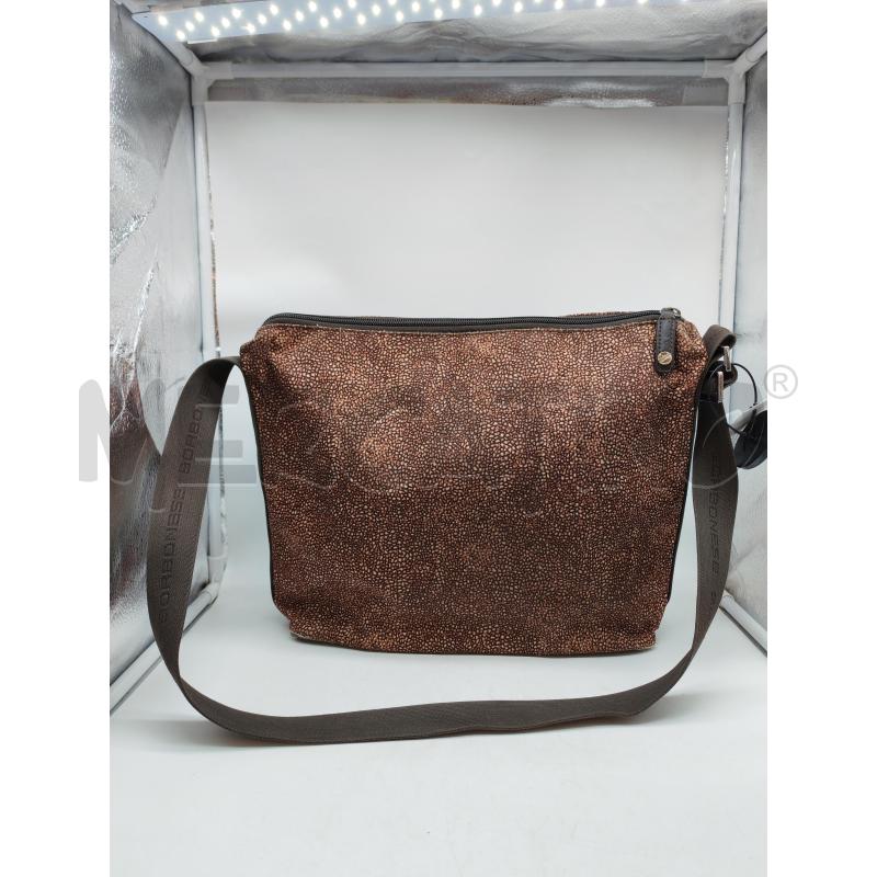 BORSA DONNA BORBONESE MARRONE CON POCHETTE | Mercatino dell'Usato Mestre 1