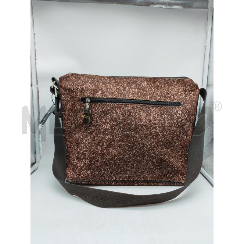 BORSA DONNA BORBONESE MARRONE CON POCHETTE | Mercatino dell'Usato Mestre 2