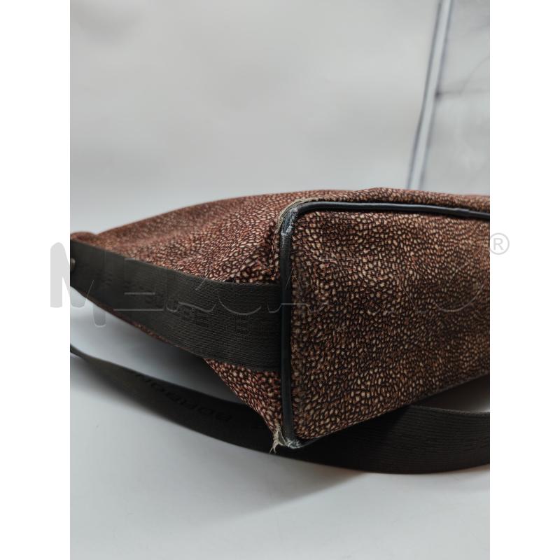 BORSA DONNA BORBONESE MARRONE CON POCHETTE | Mercatino dell'Usato Mestre 3
