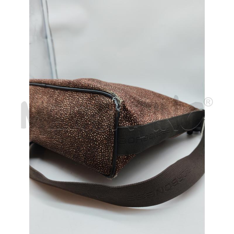BORSA DONNA BORBONESE MARRONE CON POCHETTE | Mercatino dell'Usato Mestre 4