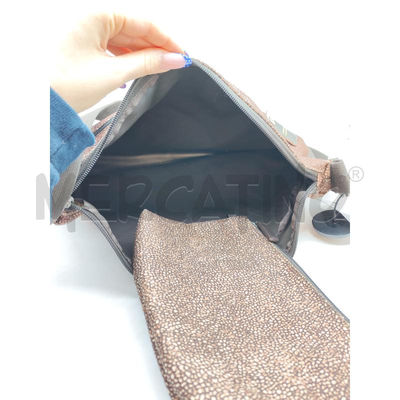 BORSA DONNA BORBONESE MARRONE CON POCHETTE | Mercatino dell'Usato Mestre 5