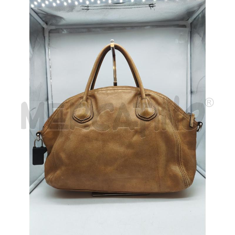 BORSA DONNA COCCINELLE BEIGE IN PELLE A MANO  | Mercatino dell'Usato Mestre 3
