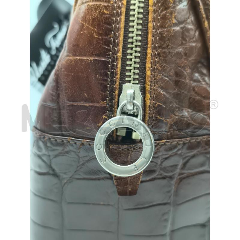 BORSA DONNA COCCINELLE MARRONE PELLE VINTAGE  | Mercatino dell'Usato Mestre 3
