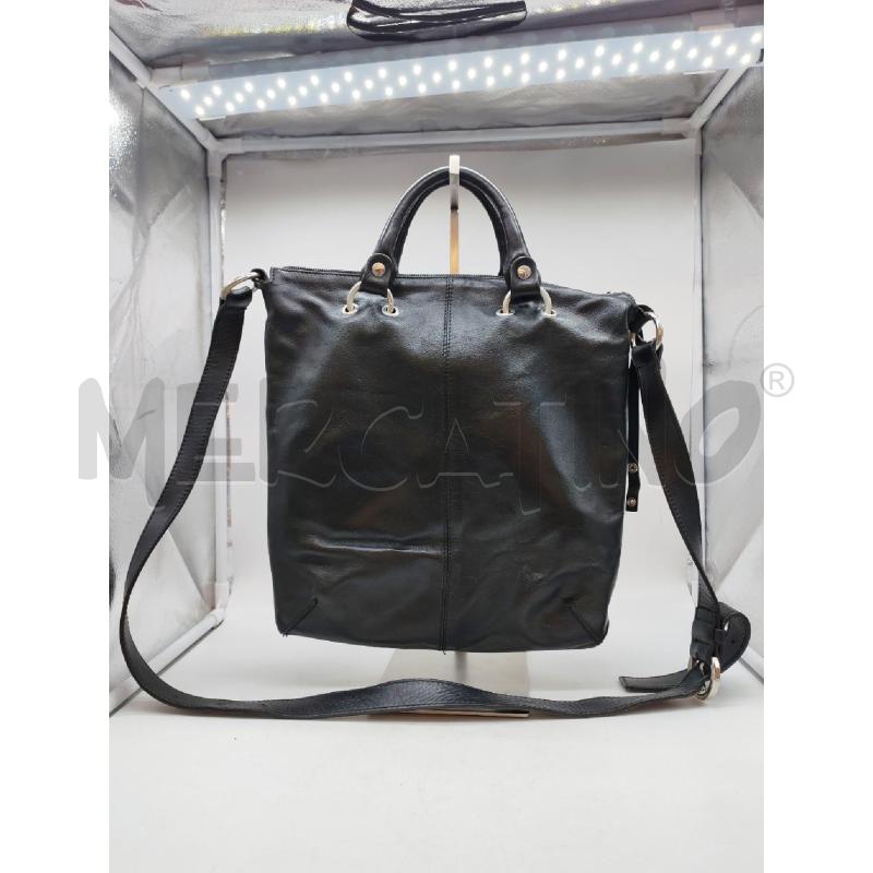 BORSA DONNA COCCINELLE NERA OCCHIELLI E BORCHIE ARGENTATE | Mercatino dell'Usato Mestre 3